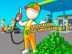 Ойын Gas Station - Stick Simulator