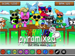 Ойын Sprunki Pyramixed: But Little Minis Deluxe