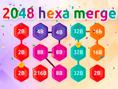 Ойын 2048 Hex Chain Merge