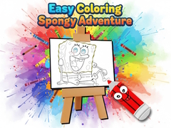 Ойын Easy Coloring Spongy Adventure
