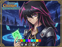 Ойын Anime Boy Coloring Pages