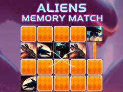 Ойын Aliens Memory Match