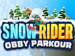 Ойын Snow Rider Obby Parkour