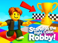 Ойын Stand on the Right Color, Robby!