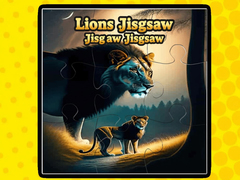 Ойын Lions Jigsaw Jigsaw