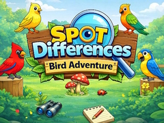 Ойын Spot Differences Bird Adventure