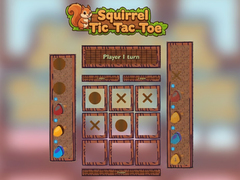 Ойын Squirrel Tic Tac Toe