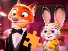 Ойын Jigsaw Puzzle: Zootopia Kiss The Ring