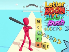 Ойын Letter Boom Blast Rush
