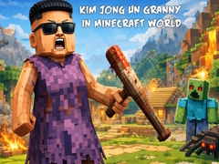 Ойын Kim Jong Un Granny in Minecraft World