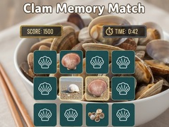 Ойын Clam Memory Match