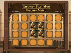 Ойын Emperor Shah Jahan Memory Match