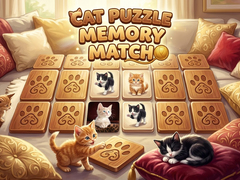 Ойын Cat Puzzle Memory Match