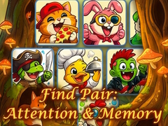 Ойын Find Pair: Attention & Memory
