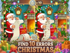 Ойын Find 10 Errors Christmas