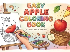 Ойын Easy Apple Coloring Book