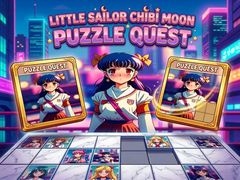 Ойын Little Sailor Chibi Moon Puzzle Quest