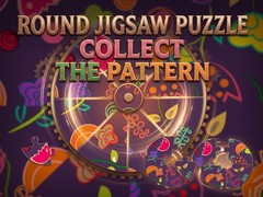 Ойын Round jigsaw Puzzle - Collect the Pattern