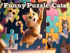 Ойын Funny Puzzle: Cats