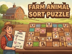 Ойын Farm Animal Sort Puzzle