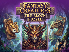 Ойын Fantasy Creatures Tile Block Puzzle