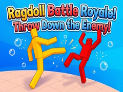 Ойын Ragdoll Battle Royale! Throw Down the Enemy!