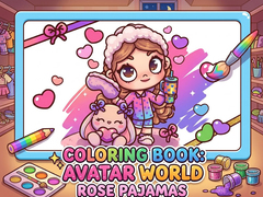 Ойын Coloring Book: Avatar World Rose Pajamas