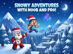 Ойын Snowy Adventures with Noob and Pro!