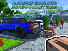 Ойын AutoShop Simulator: Supermarket 2026