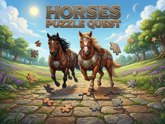 Ойын Horses Puzzle Quest