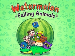 Ойын Watermelon Falling Animals