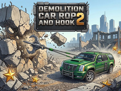 Ойын Demolition Car Rope and Hook 2