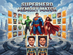 Ойын Superhero Memory Match