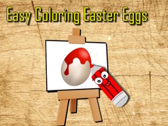 Ойын Easy Easter Coloring Eggs