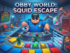 Ойын Obby World Squid Escape