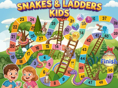 Ойын Snake & Ladder Kids