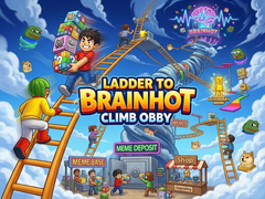 Ойын Ladder to Brainhot: Climb Obby