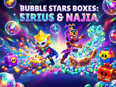 Ойын Bubble Stars boxes: Sirius & Najia