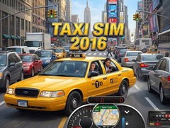 Ойын Taxi Sim 2016