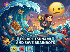 Ойын Escape Tsunami and Save Brainrots