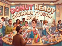 Ойын Donut Ready Business Tycoon Game