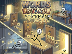 Ойын Words Story Stickman Puzzle