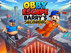Ойын Obby - Escape Barry's Jail Parkour