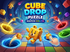 Ойын Cube Drop Puzzle: Match Color
