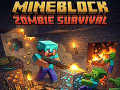 Ойын Mineblock Zombie Survival