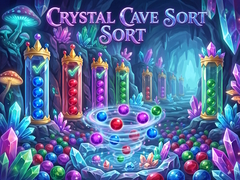 Ойын Crystal Cave Sort