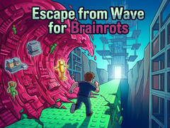 Ойын Escape from Wave for Brainrots