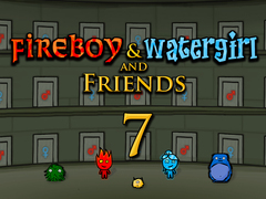 Ойын Fireboy & Watergirl 7: and Friends