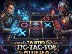 Ойын Twisted Tic-Tac-Toe with Friends