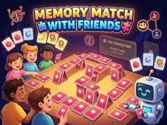 Ойын Memory Match with Friends